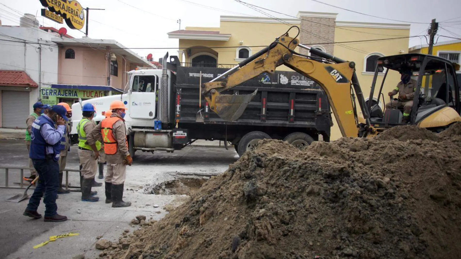 Cortan el agua en la colonia Villahermosa de Tampico